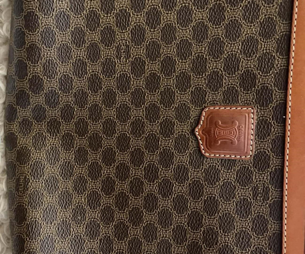 VINTAGE CELINE MACADAM CLUTCH Bag